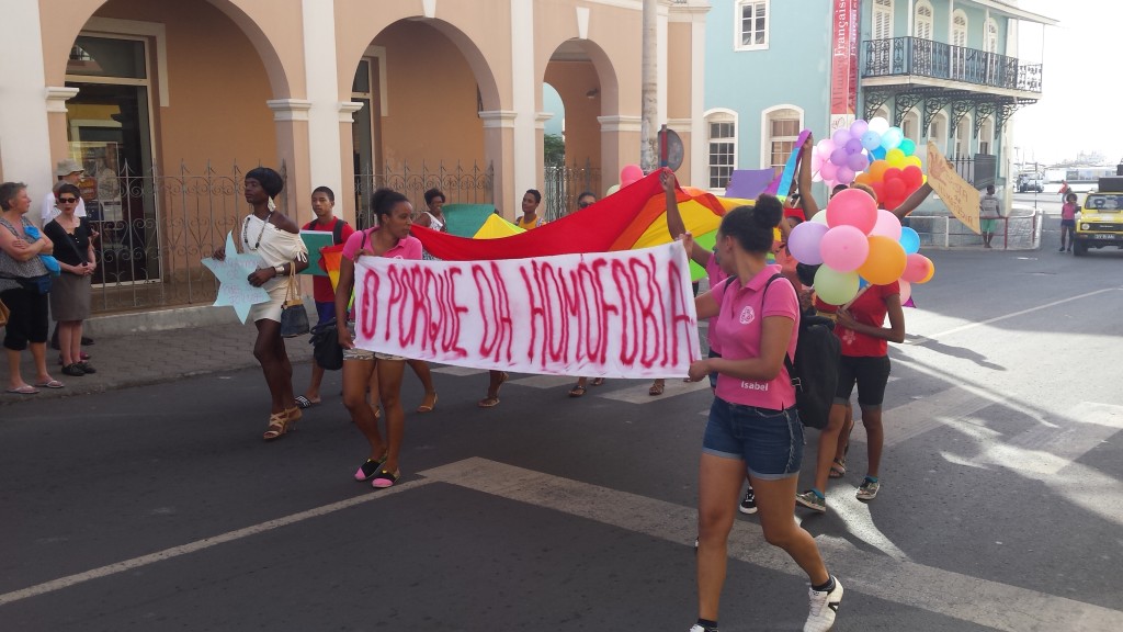 Homoparada maszeruje