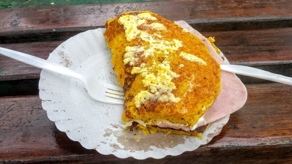 Cachapa - tradycyjna wenezuelska potrawa